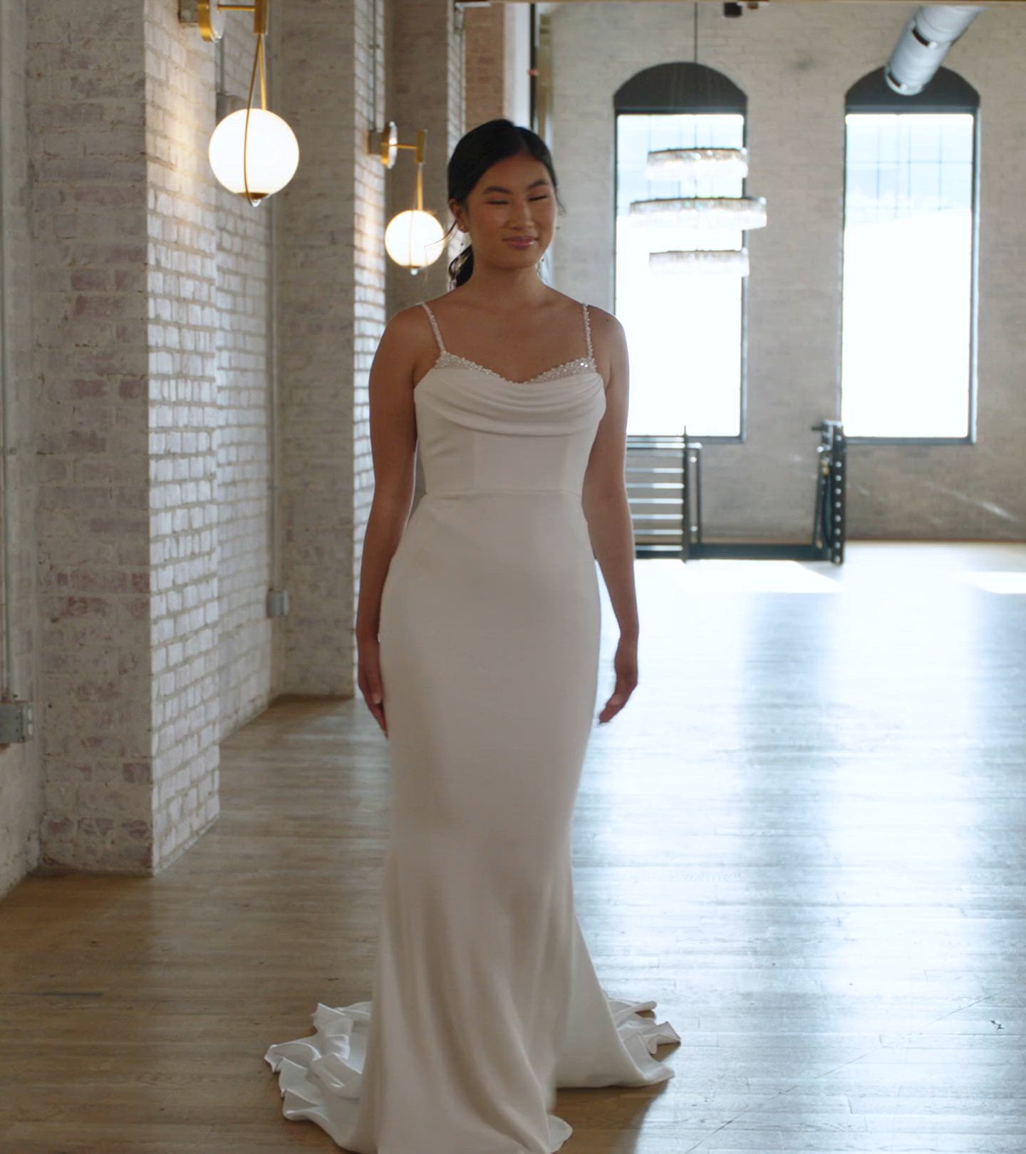 SLIP WEDDING DRESS with Low Back Detail | Stella York