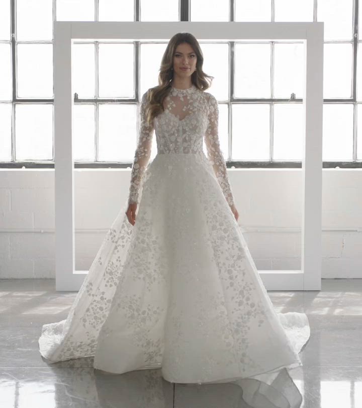 white dress long with sleeves Andrea Long Sleeve Maxi Dress